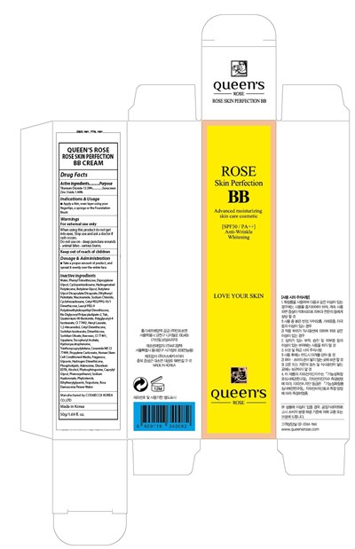 Image Of Carton (Queens Rose Rose Skin Perfection Bb Cream Carton)